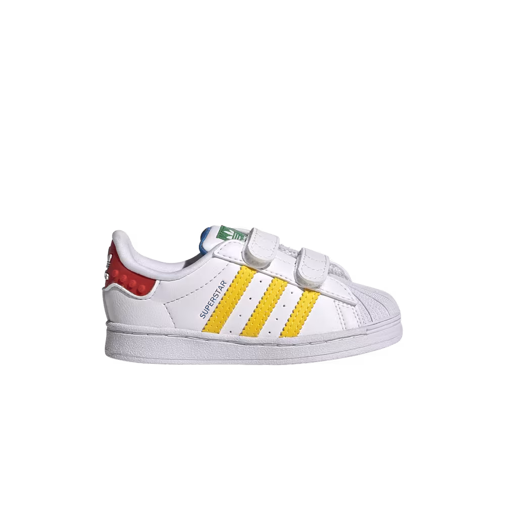 LEGO x adidas Superstar I White Pantone