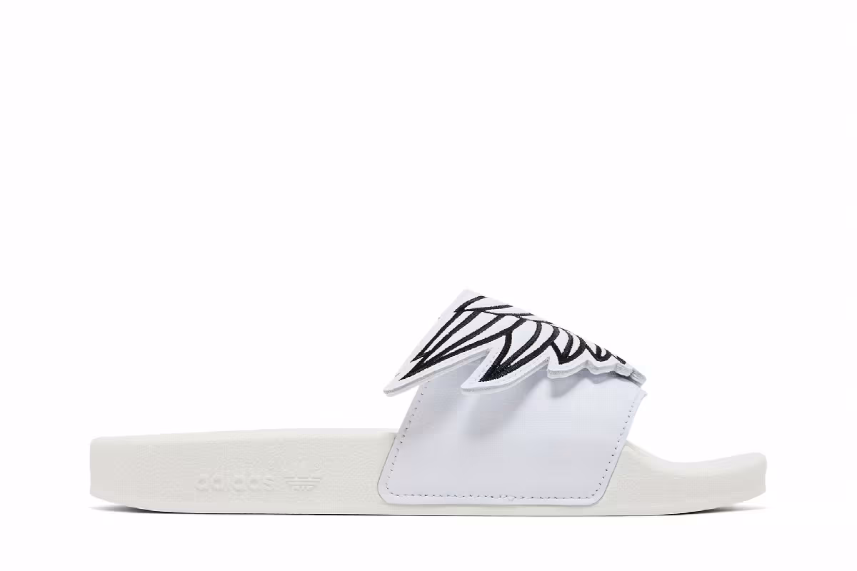 Jeremy Scott x adidas Adilette Wings Slide Monogram, view 2