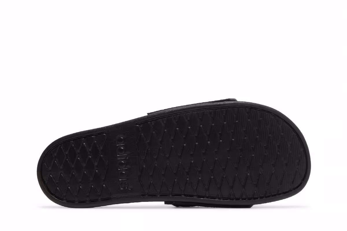 adidas Adilette Comfort Slide Triple Black, view 5