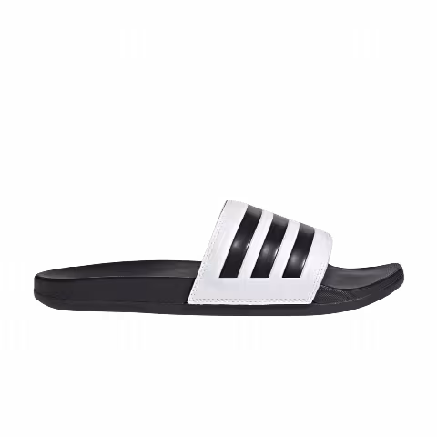 Adidas Adilette Comfort Slide 'White Black'