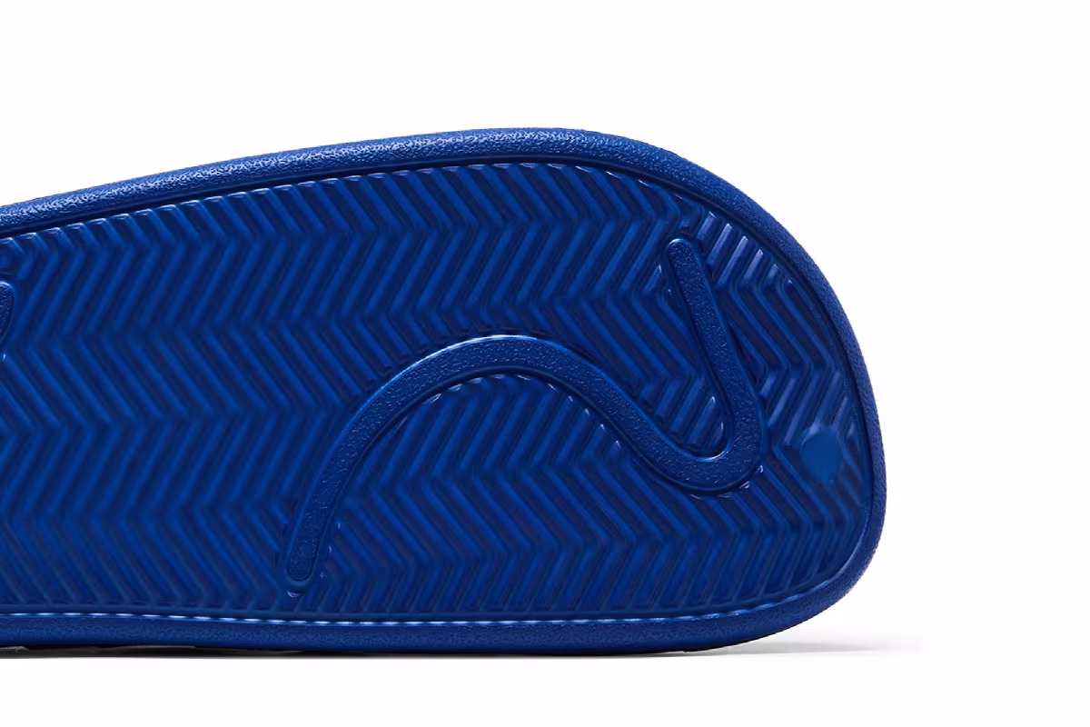 adidas Adilette Clog Royal Blue, view 6