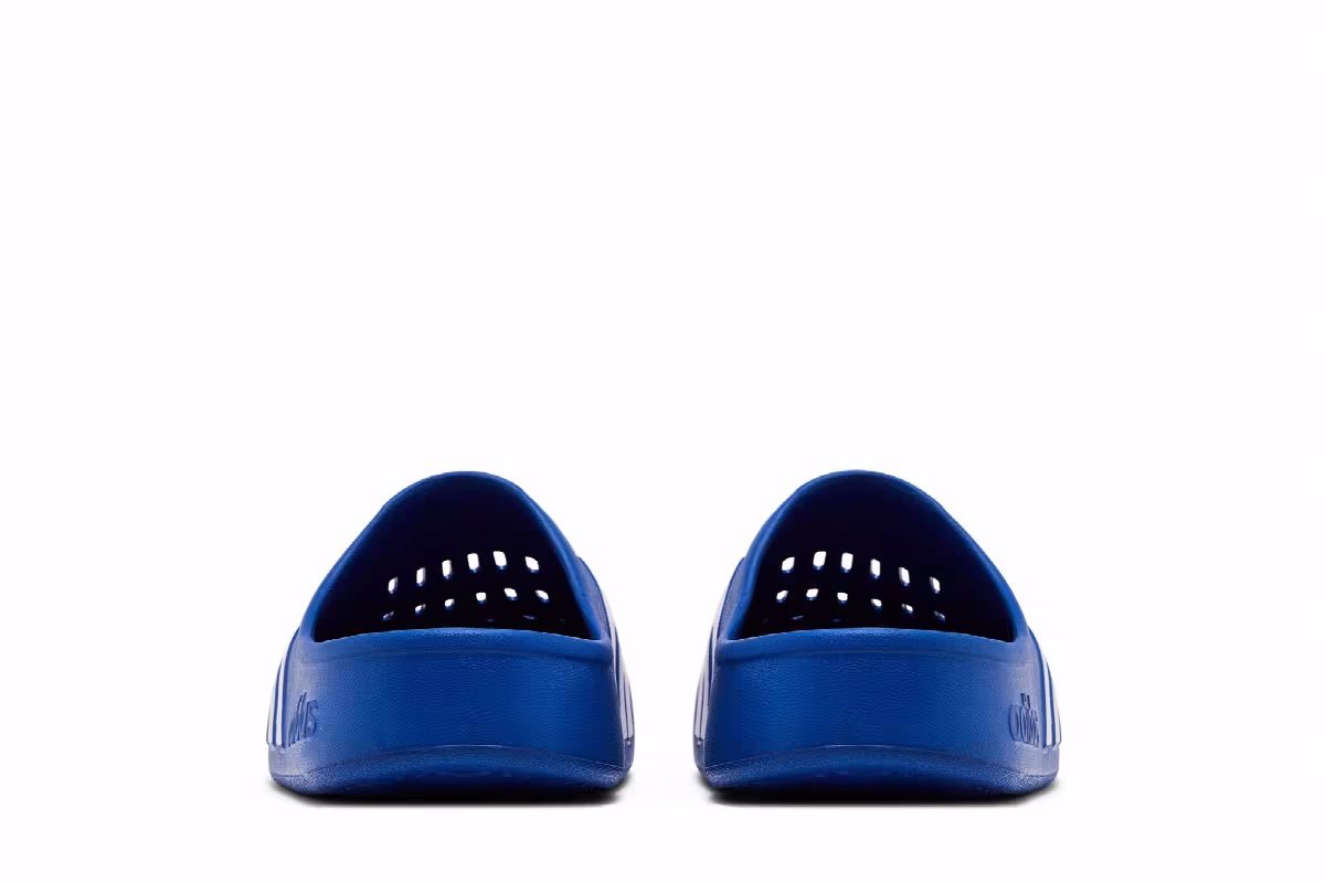 adidas Adilette Clog Royal Blue, view 7