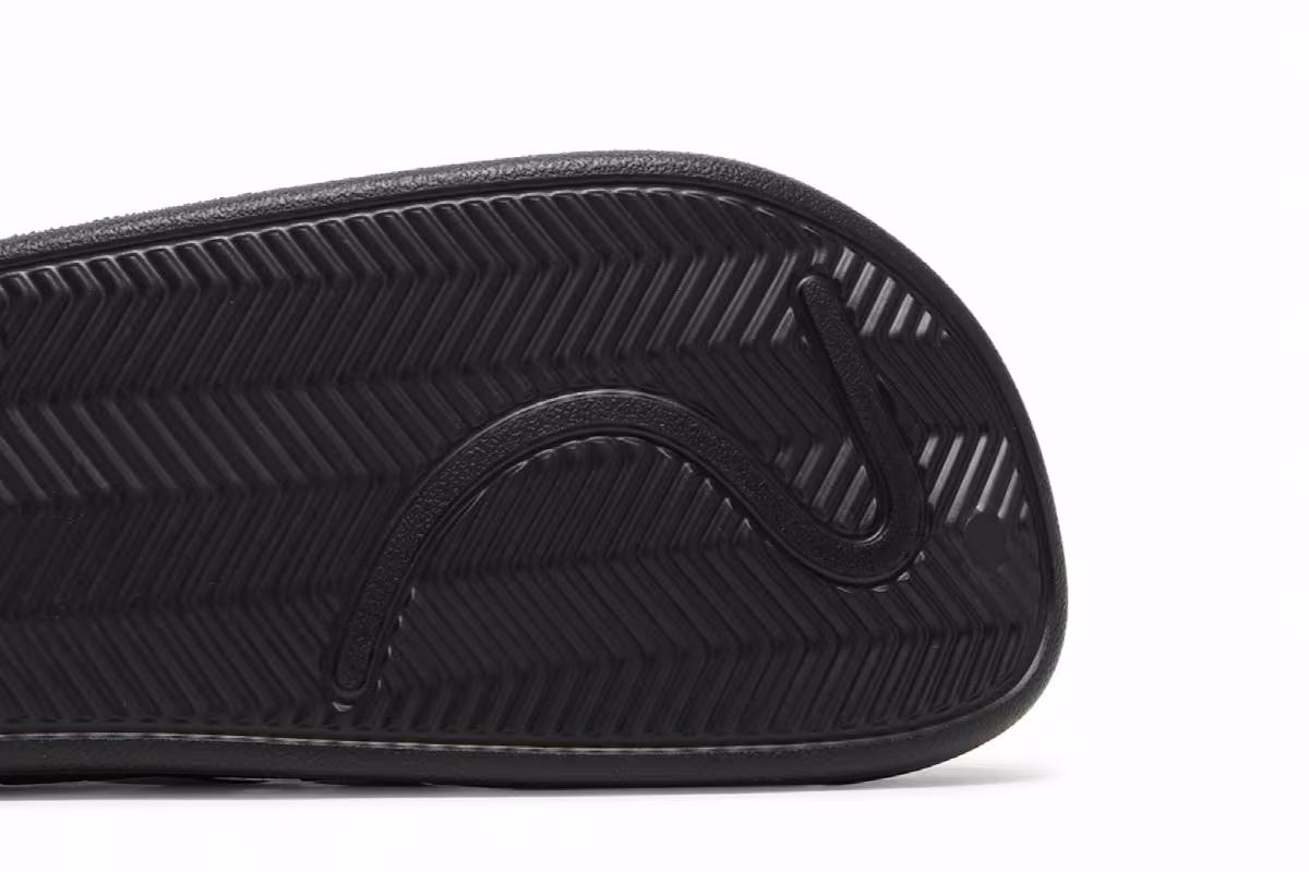 adidas Adilette Clog Black White, view 6