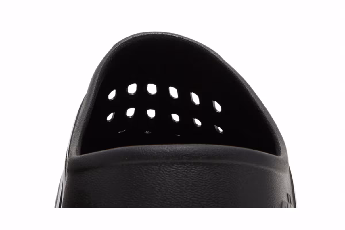 adidas Adilette Clog Black White, view 8