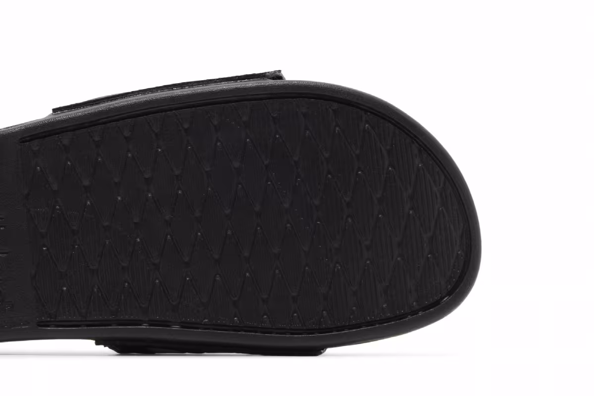 adidas Adilette Comfort Slide Black White, view 6