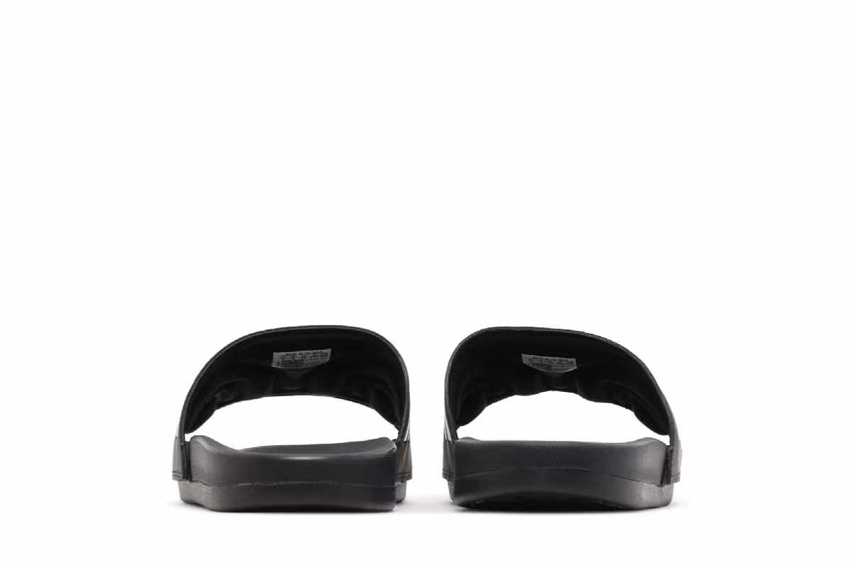 adidas Adilette Comfort Slide Black White, view 7