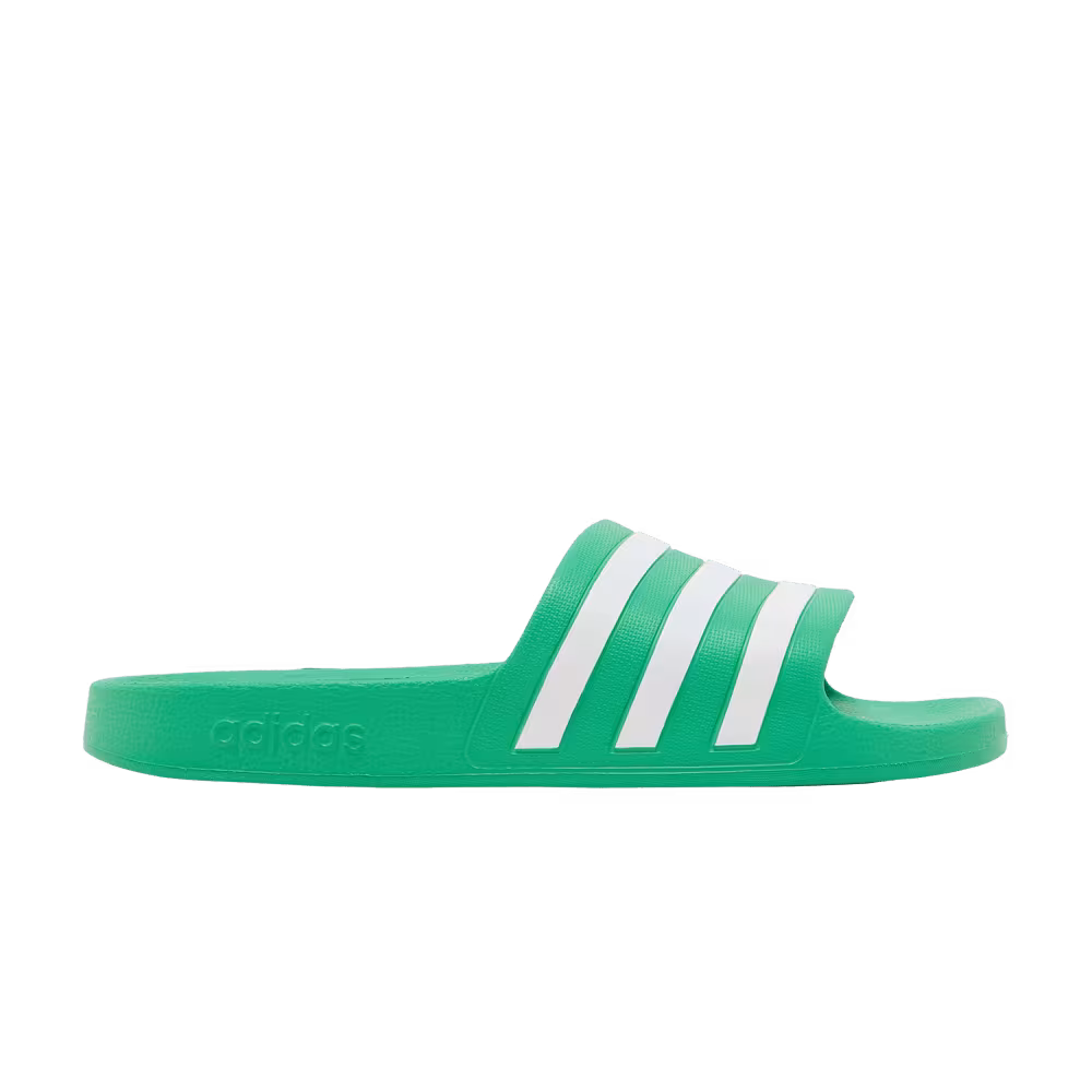 Adidas Adilette Aqua Slides Vivid Green