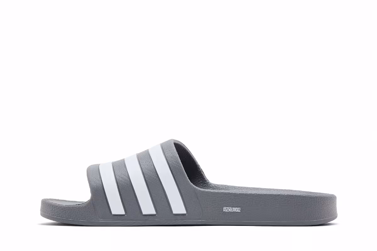 Adidas Adilette Aqua Slides Grey, view 4