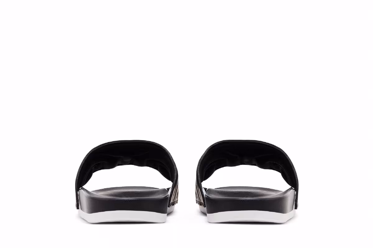 Adidas Adilette Comfort Slide Repeat Logo - Black, view 7