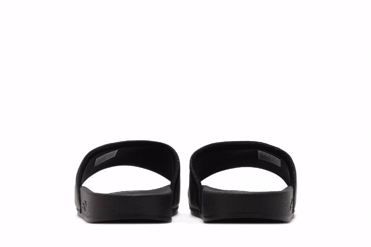 Circoloco x adidas Adilette Slide Black Gold Metallic, view 7