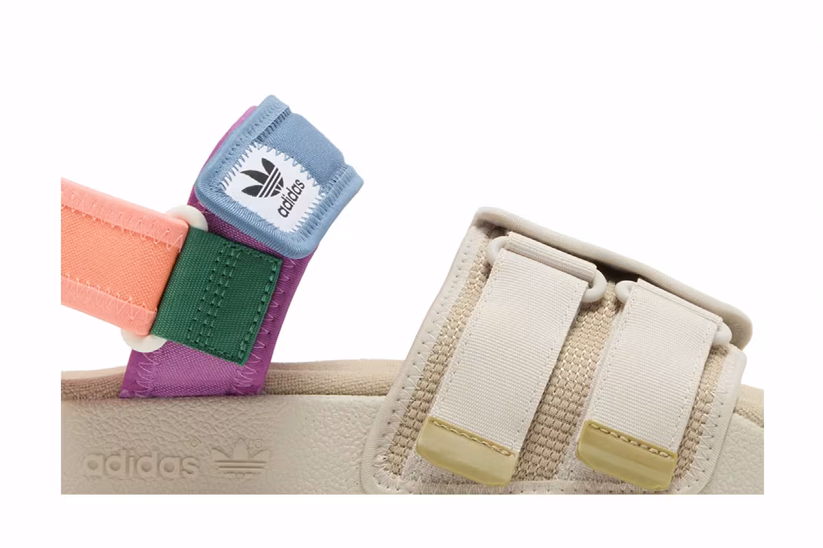 Adidas Adilette Sandal 4.0 Beige Tone Aluminium, view 3
