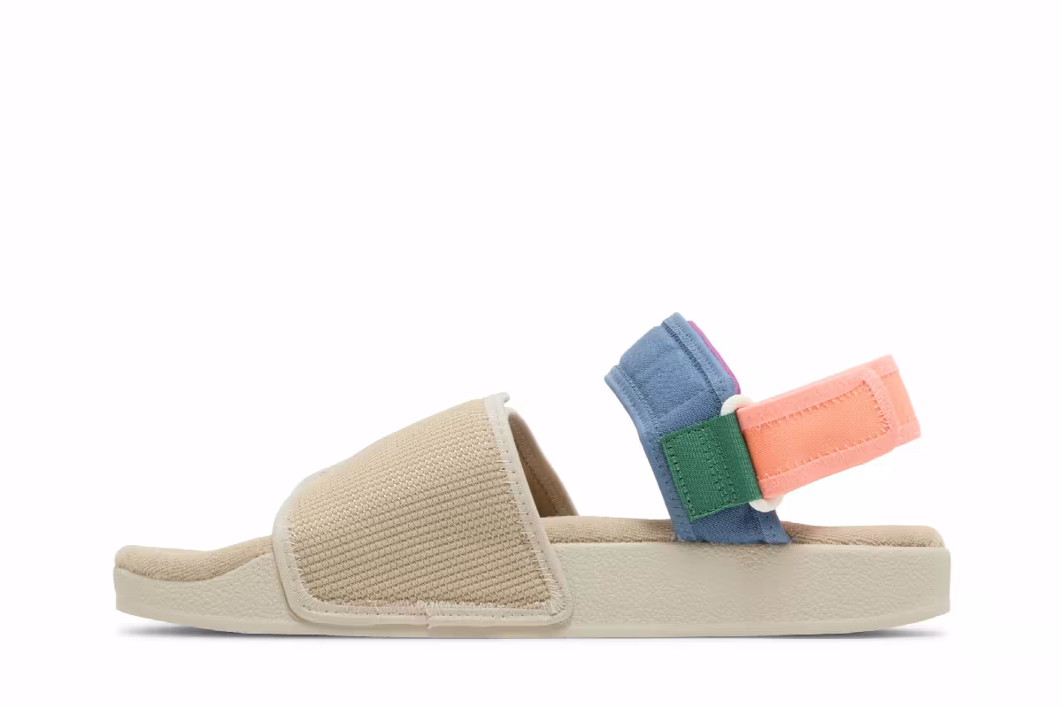 Adidas Adilette Sandal 4.0 Beige Tone Aluminium, view 4
