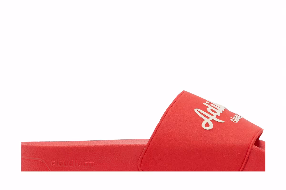 Adidas Adilette Shower Slide Vivid Red, view 3