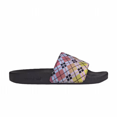 Adidas Adilette Slides 'Plaid'