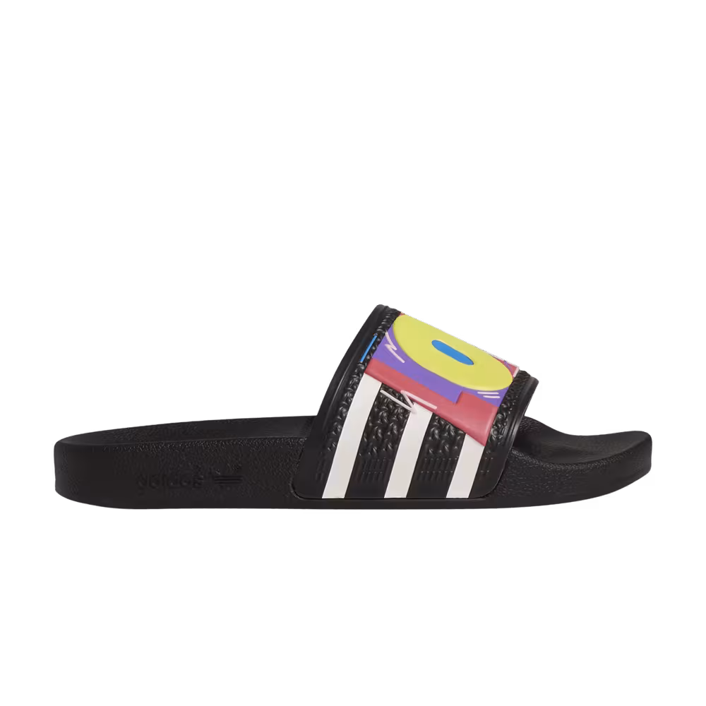 Kris Andrew Small x adidas Adilette Slide Pride