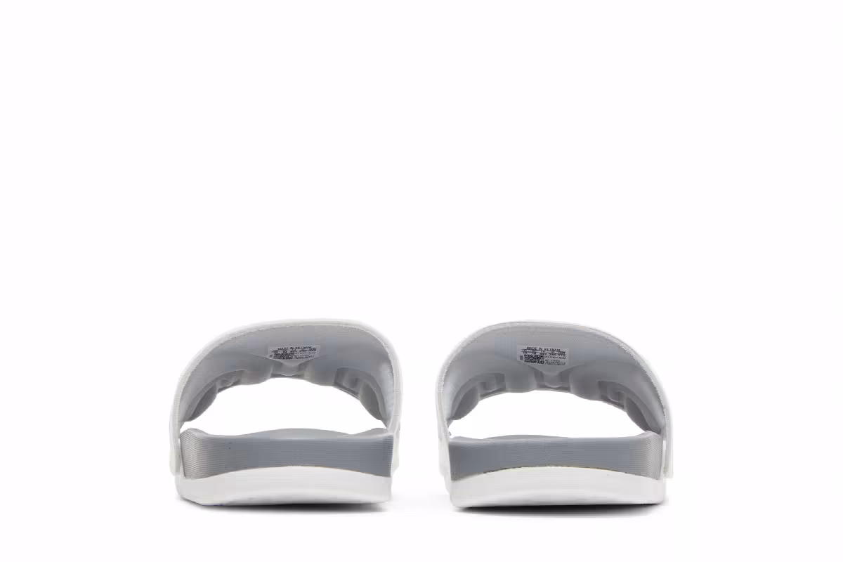 Adidas Adilette Comfort Slide White Grey, view 7