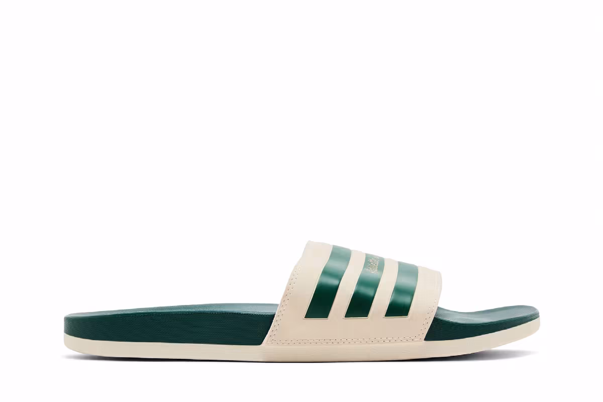 Adidas Adilette Comfort Slide Collegiate Green, view 2