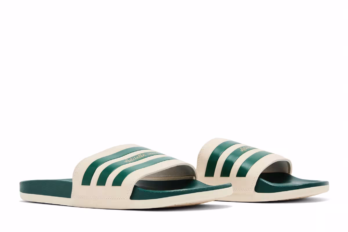 Adidas Adilette Comfort Slide Collegiate Green, view 9