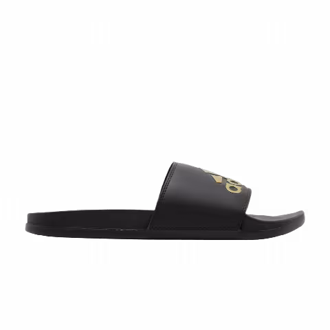 Adidas Adilette Comfort Slide 'Black Gold Metallic'