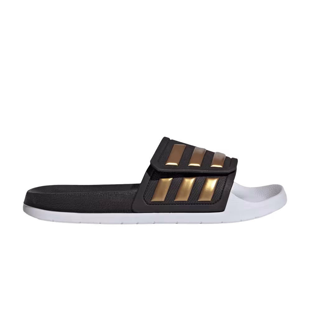 German Football Association x adidas Adilette TND Slide Black Gold Metallic