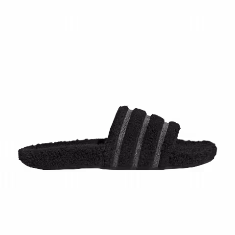 Adidas Adilette Cozy Slide 'Black Grey'