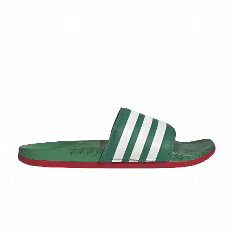 Adidas Adilette Comfort Slide 'Vivid Green Scarlet'