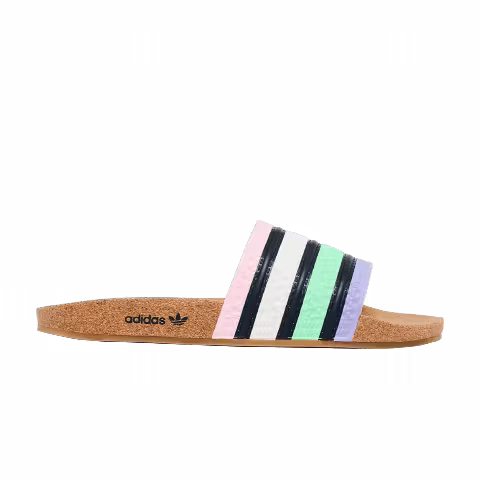 adidas Adilette Slide 'Cork - Pulse Mint Legend Ink'