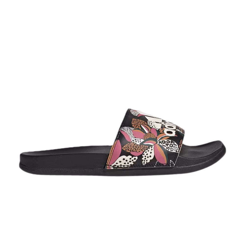 Adidas Women's Adilette Comfort Slide Floral