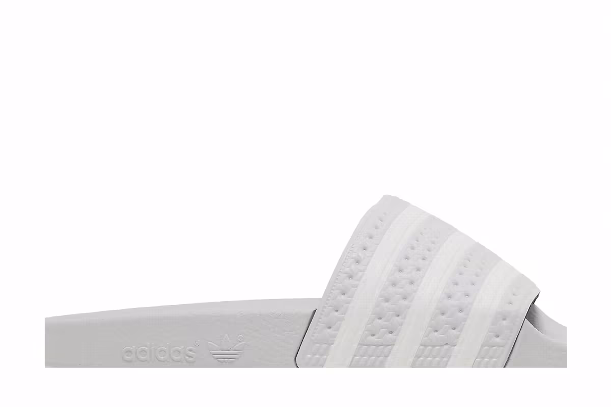 adidas Women's Adilette Slides Blue Tint, view 3