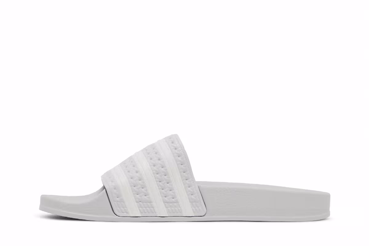 adidas Women's Adilette Slides Blue Tint, view 4