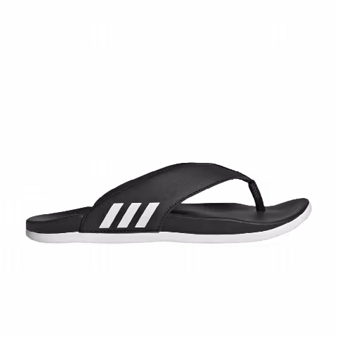 Adidas Wmns Adilette Comfort Flip Flop 'Black White'