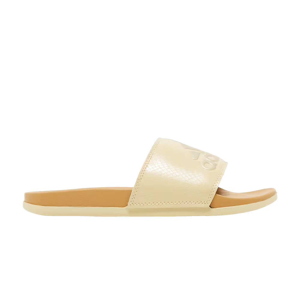 Adidas Women's Adilette Comfort Slide Sandy Beige