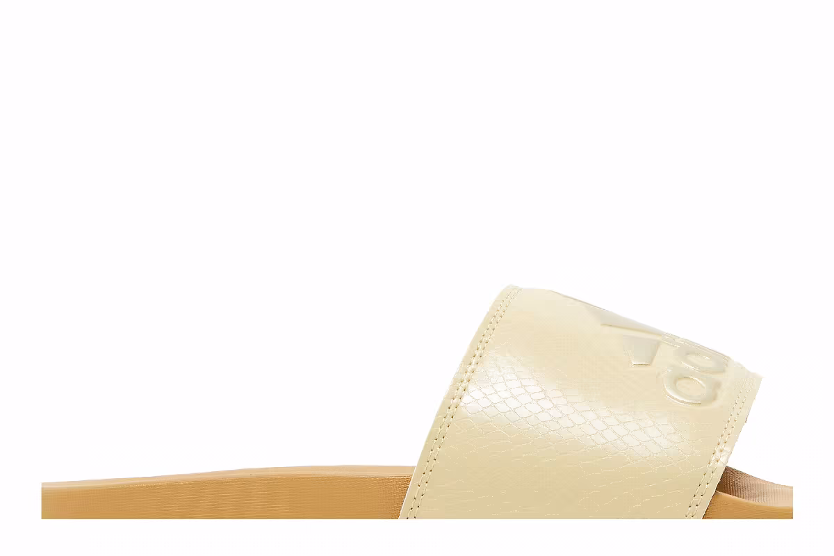Adidas Women's Adilette Comfort Slide Sandy Beige, view 3