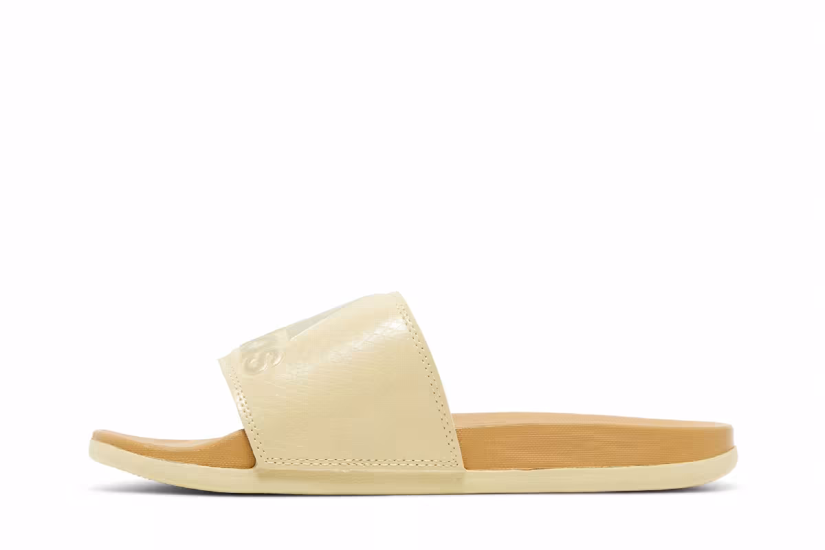 Adidas Women's Adilette Comfort Slide Sandy Beige, view 4
