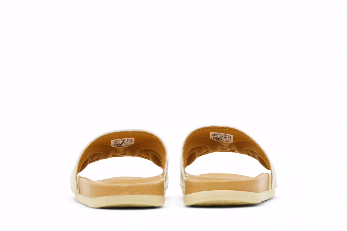 Adidas Women's Adilette Comfort Slide Sandy Beige, view 7
