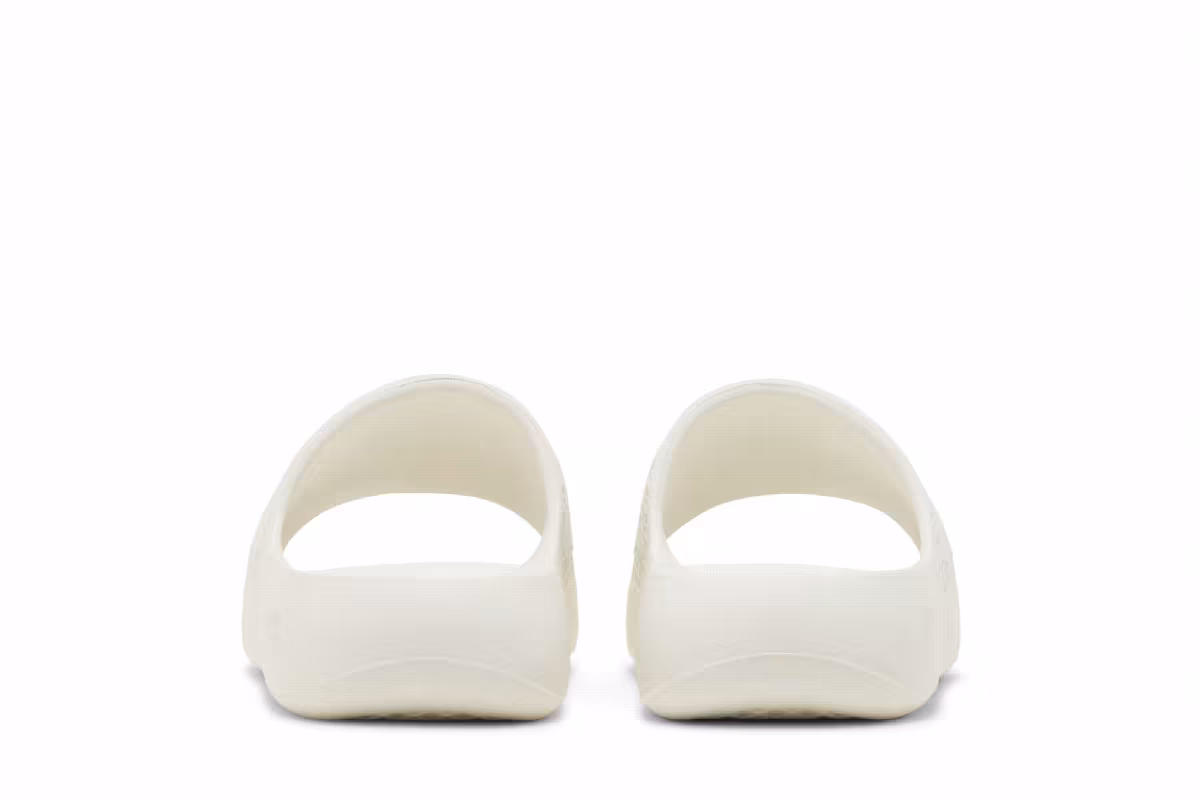 Adidas Women's Adilette Ayoon Slide Triple White, view 7
