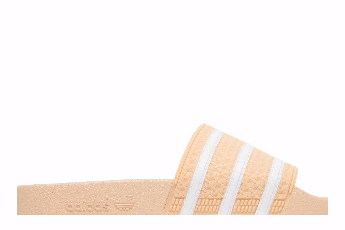 Adidas Women's Adilette Slides Halo Blush, view 3