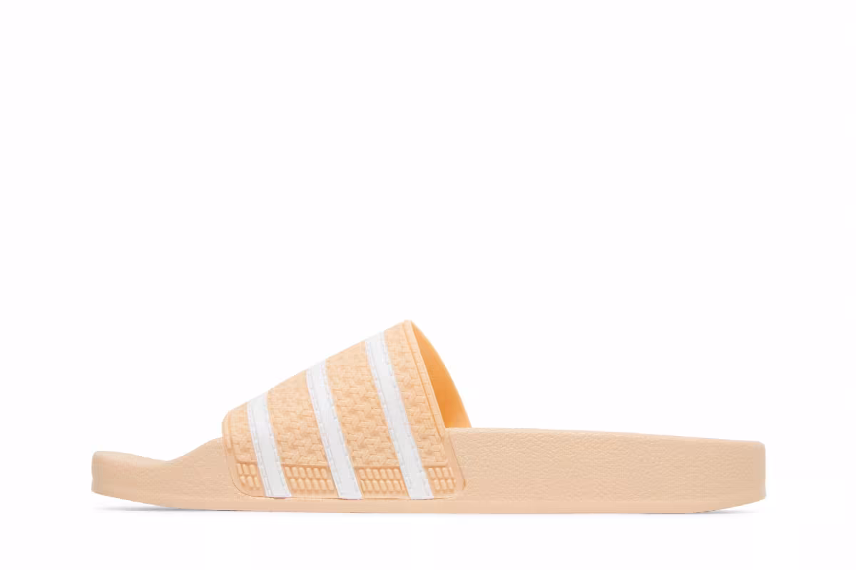 Adidas Women's Adilette Slides Halo Blush, view 4