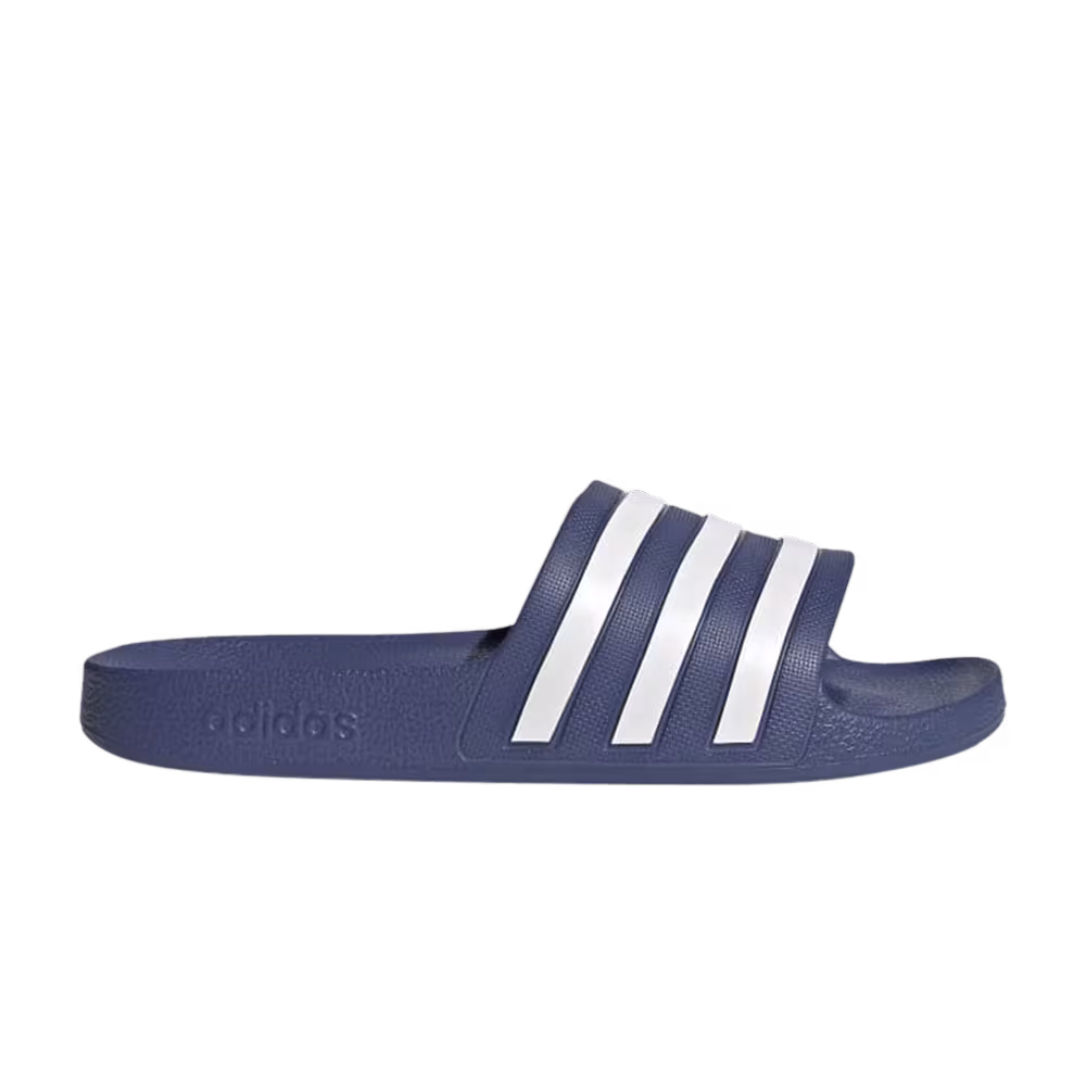 Adidas Women's Adilette Adilette Aqua Slide Crew Blue