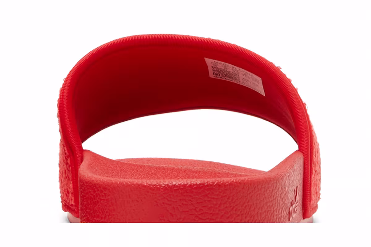 Adidas Women's Adilette Slide Vivid Red, view 8