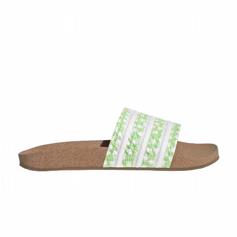 Adidas Wmns Adilette Slide 'Polka Dot - Glory Mint Gum'