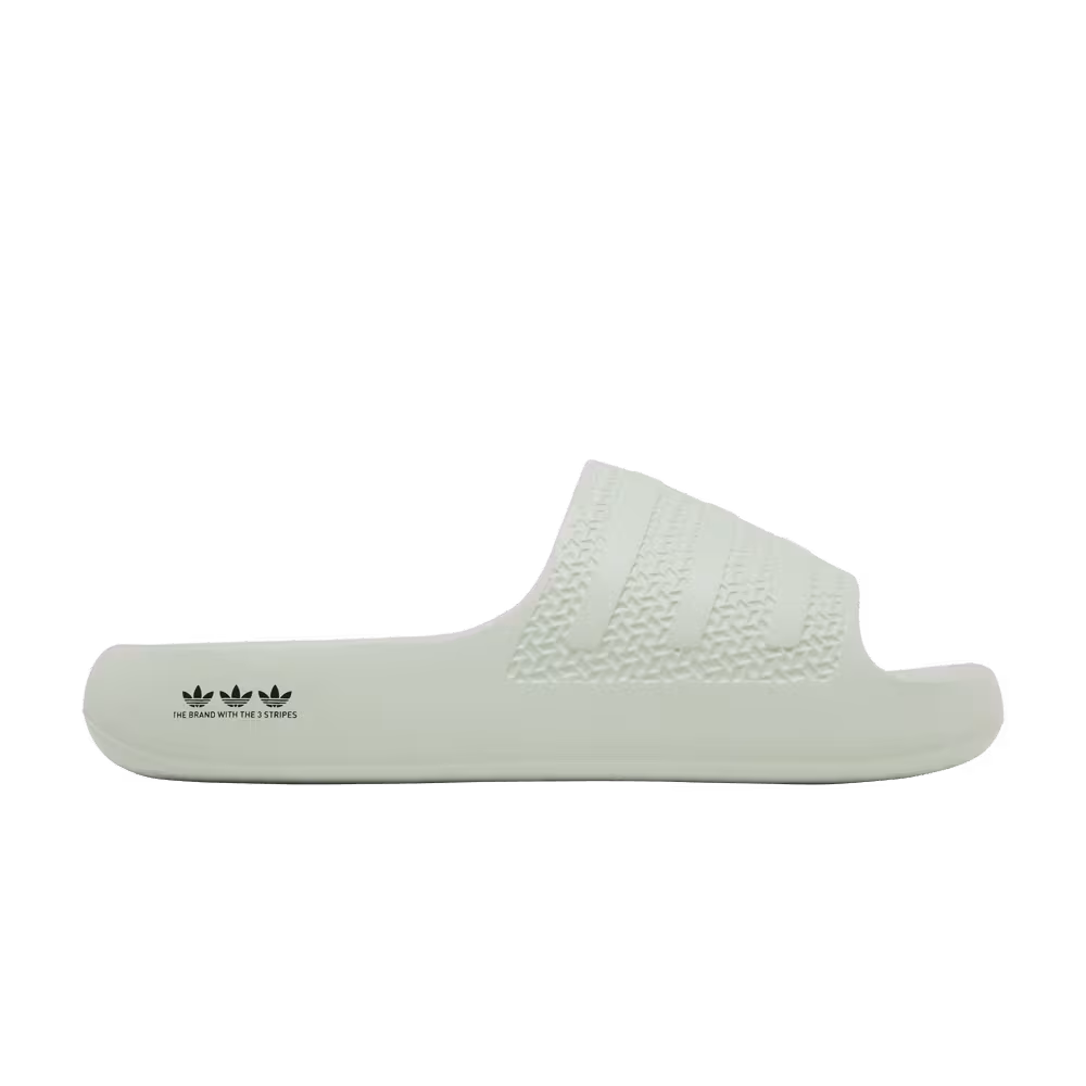 Adidas Women's Adilette Ayoon Slide Linen Green
