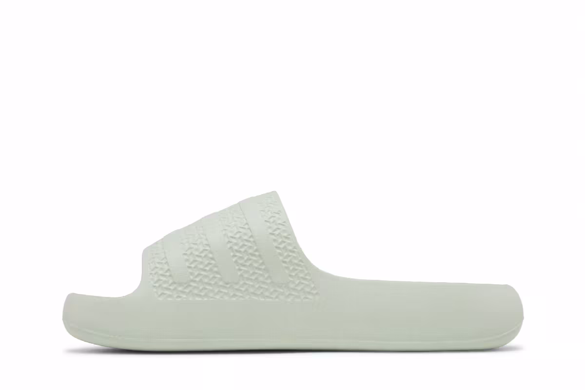 Adidas Women's Adilette Ayoon Slide Linen Green, view 4