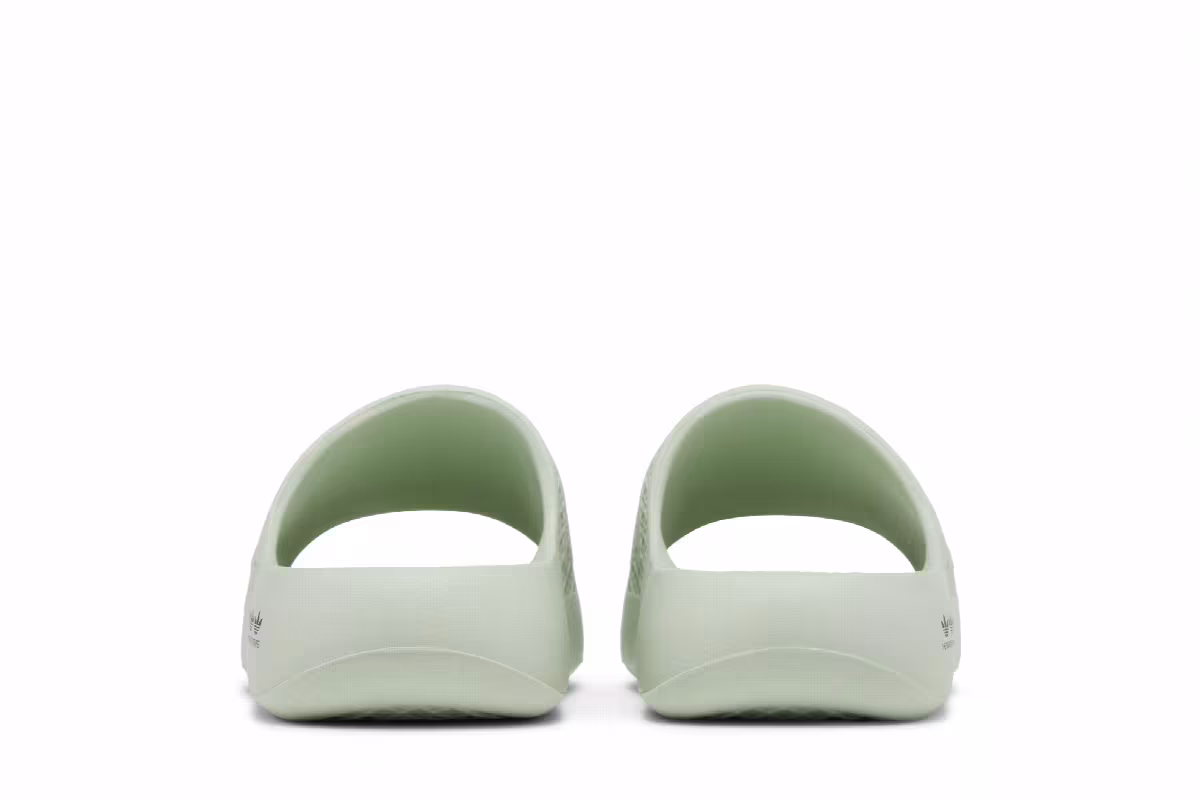Adidas Women's Adilette Ayoon Slide Linen Green, view 7