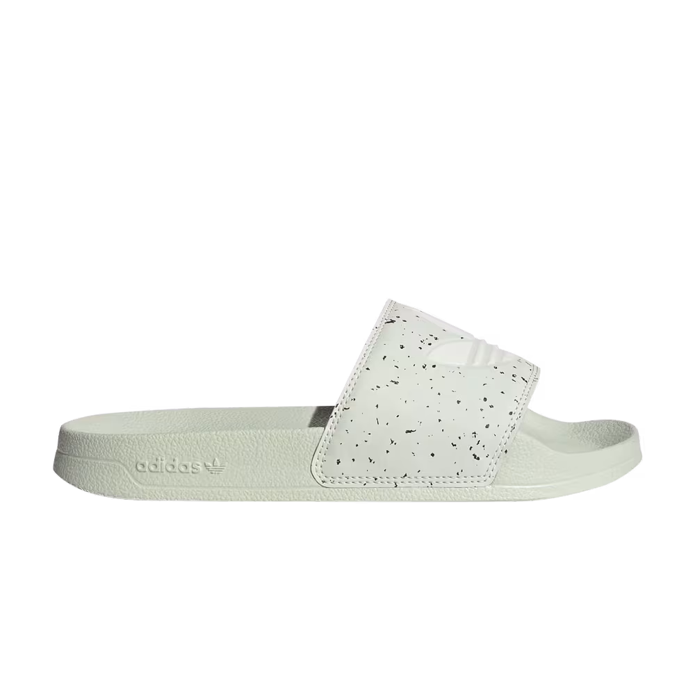 Adidas Women's Adilette Lite Slide Linen Green Speckled