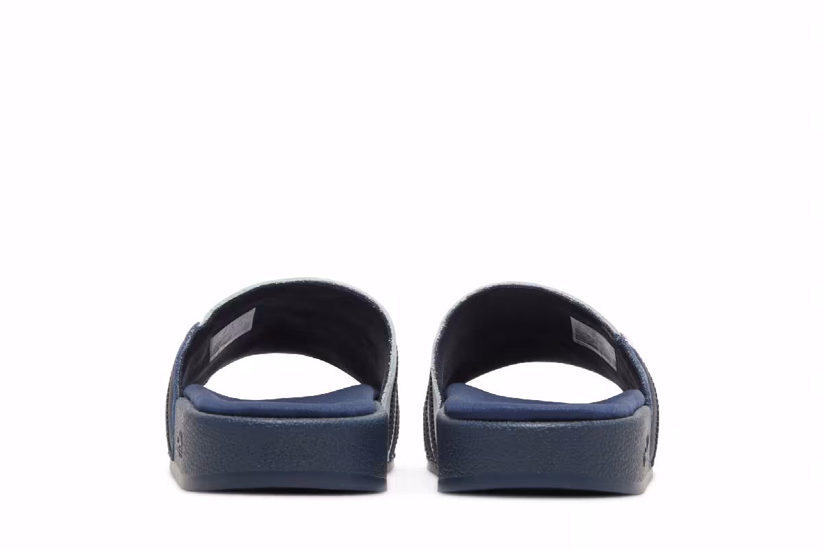 Adidas Women's Adilette Slide Stitched - Collegiate Navy, view 7