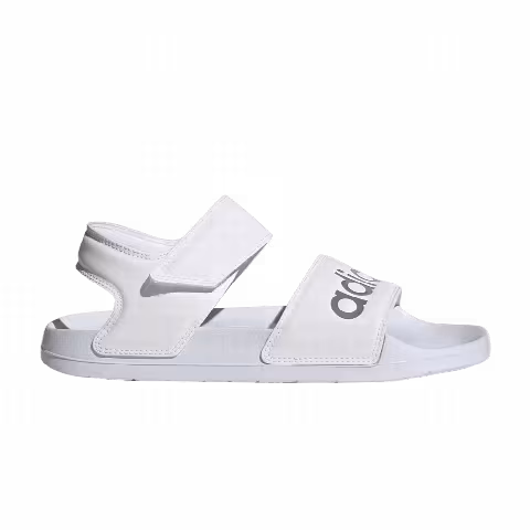 Adidas Wmns Adilette Sandal 'White Champagne Metallic'