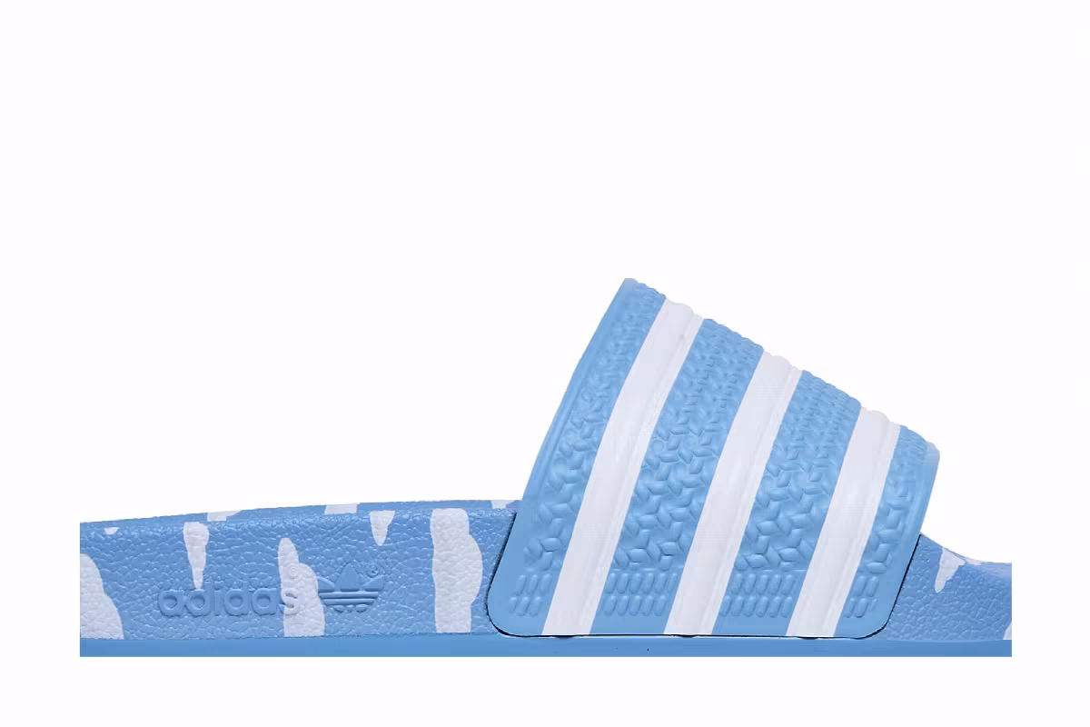 The Simpsons x adidas Adilette Slide J Clouds, view 3