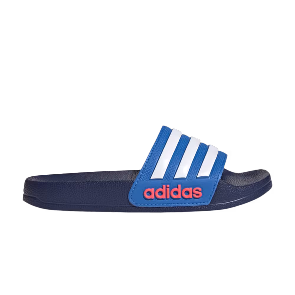 Adidas Adilette Shower Slides J Dark Blue White