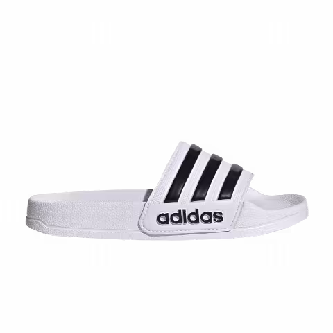 Adidas Adilette Shower Slide J 'White Black'